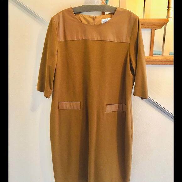 Doncaster Dresses Doncaster Dress Leather And Fabric Retail 20 Poshmark